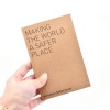 Custom Eco-Friendly Kraft Paper cover A6 Sticky Pad